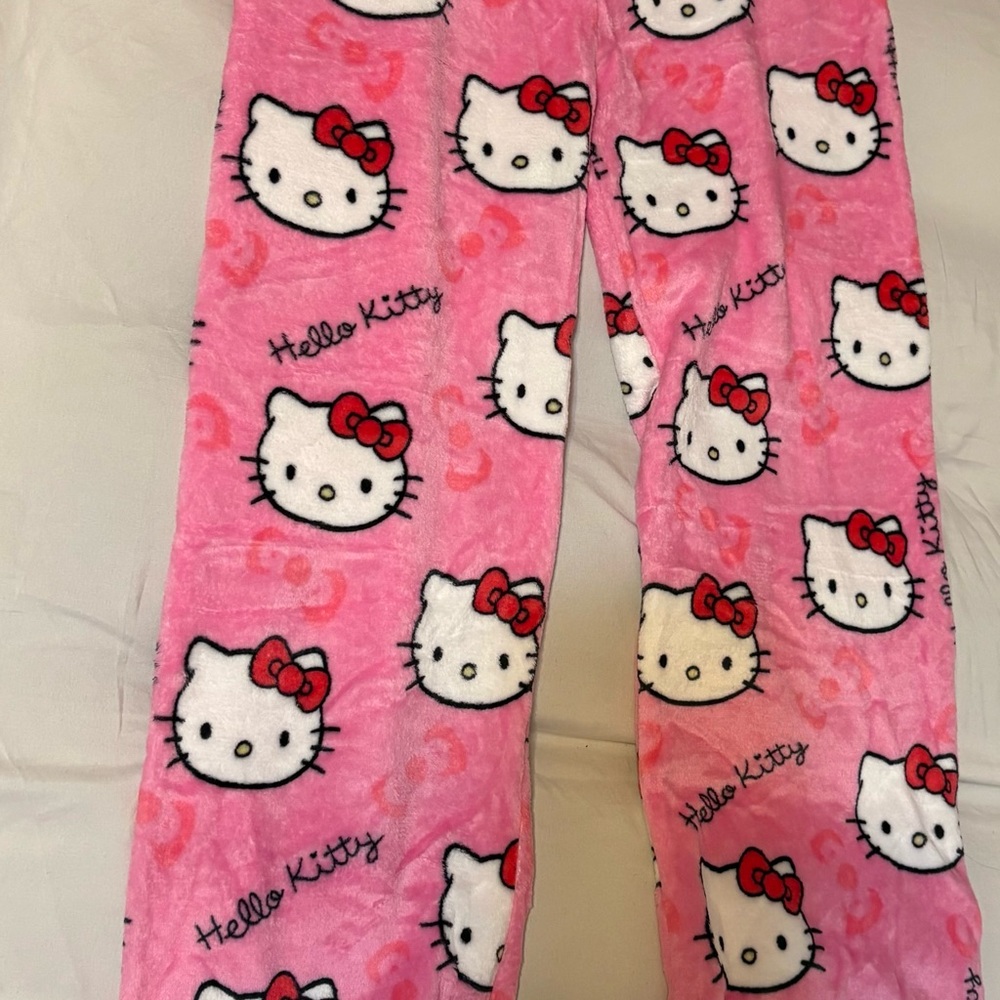 Hello Kitty Pink Pajama Bottoms for women